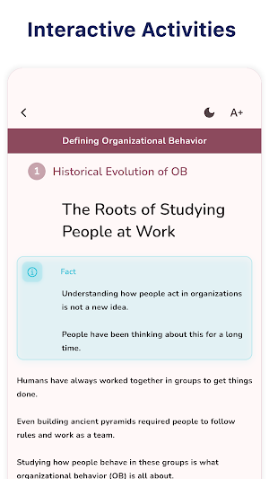 Organizational Behavior Screenshot 2
