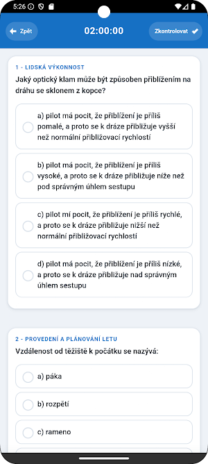 Test PPL(H) - Pilot Vrtulníku Screenshot 2