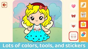 Coloring Kids Games: Draw Pets Screenshot 3