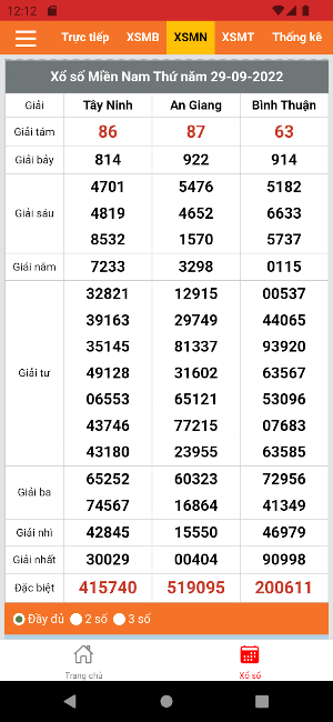 KQXS - Kết quả sổ số Screenshot 2