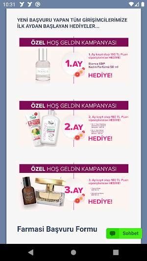 Kozmetik Başvuru Merkezi Screenshot 2