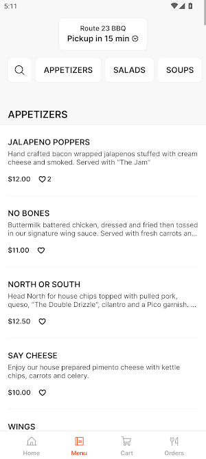 Route 23 BBQ Screenshot 1