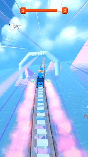 Roller Coaster Race Screenshot 1