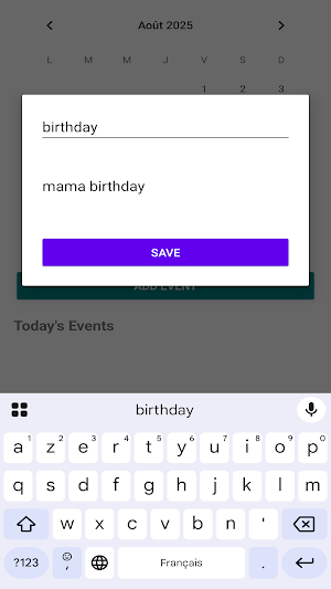 MjHal Calendar Screenshot 1