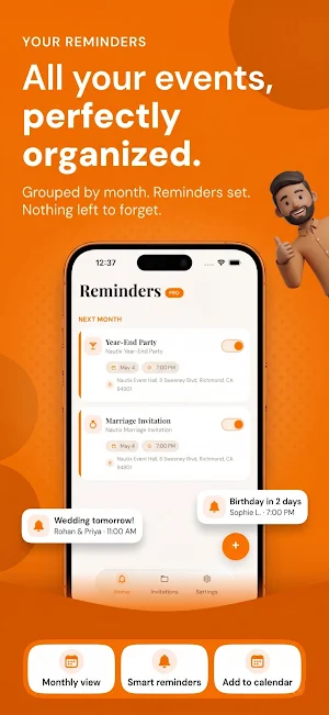 Invited - AI Invite Reminder Screenshot 3