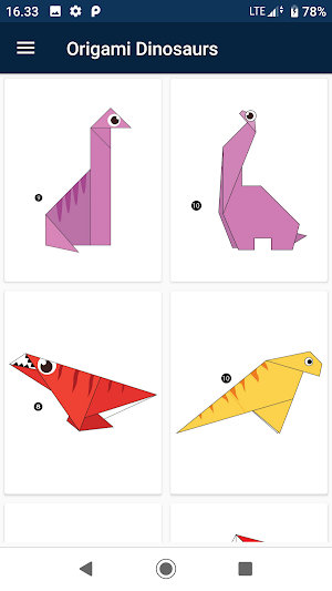 How To Make Origami Dinosaurs Screenshot 0