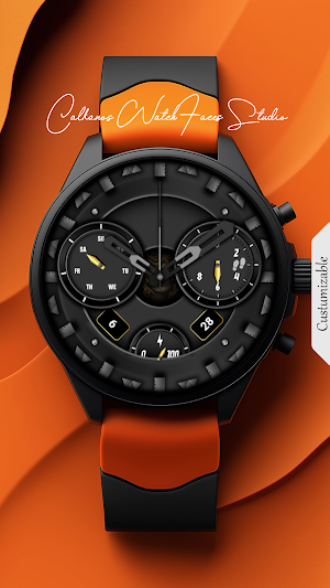 CWF020 Matte Gold Watch Face Screenshot 3