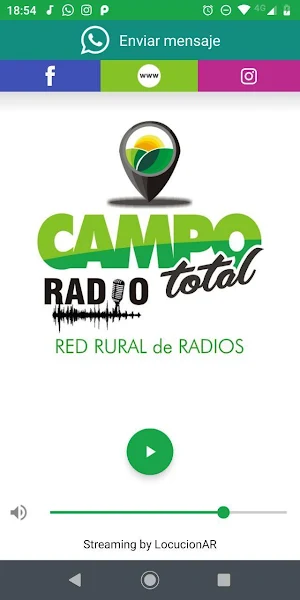 Campo Total Radio Screenshot 0