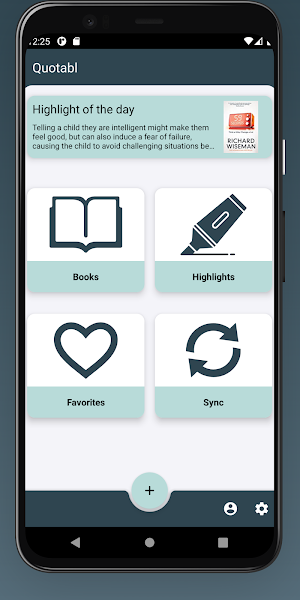 Quotabl - Kindle Highlights Screenshot 2