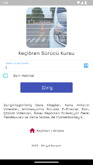 Keçiören Sürücü Kursu Screenshot 0