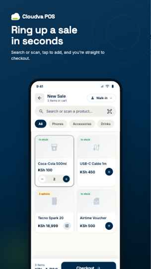 Cloudva POS Screenshot 1