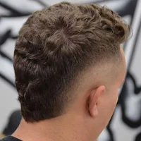 Burst Fade: Burst Fade Haircut