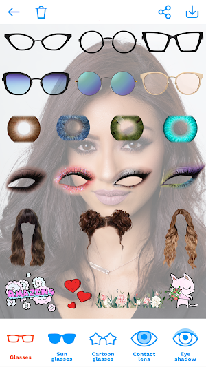 Glasses Photo Editor: Stickers Screenshot 3