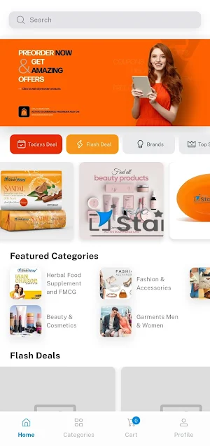 StarWayMart Online Shopping Screenshot 1