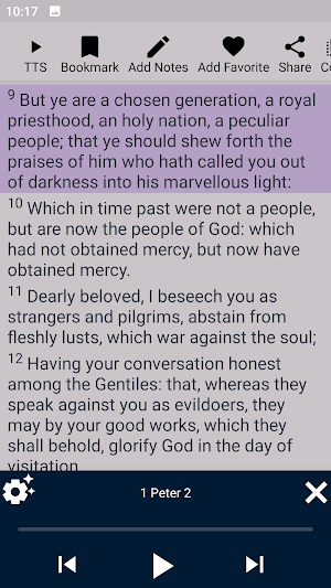 King James Version Bible Screenshot 1