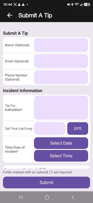 Crane County Sheriff's Office Screenshot 2