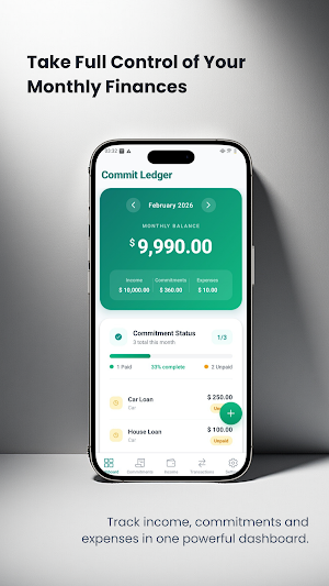 Commit Expense Pro - Expenses Screenshot 0