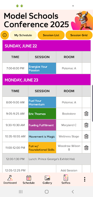 Model Schools Conference Screenshot 1