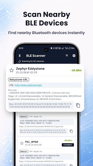 BLE Scanner – Find Devices Screenshot 1