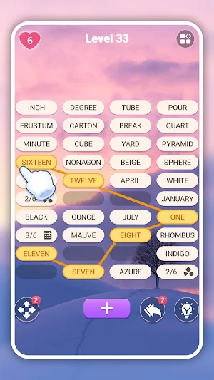 Associations Word Puzzle Game Screenshot 1
