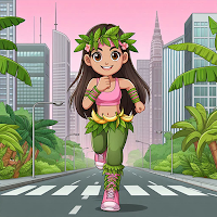 Jungle Girl Rush Game