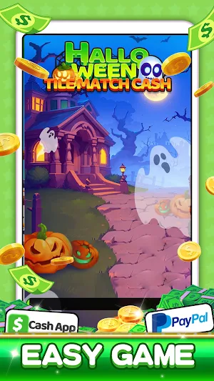Halloween Tile Match Cash Screenshot 2