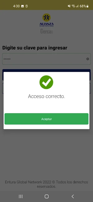 Alianza Token Purépero Screenshot 2