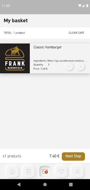 Frank Burger Bar Screenshot 3