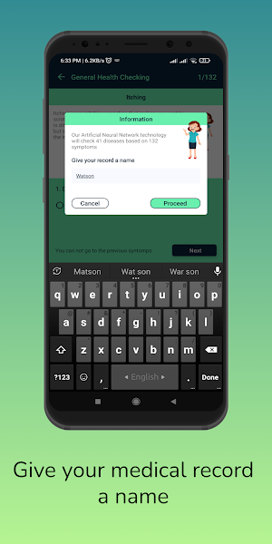 Human Disease Checker with AI Screenshot 1