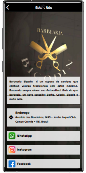 Barbearia bigodin Screenshot 1