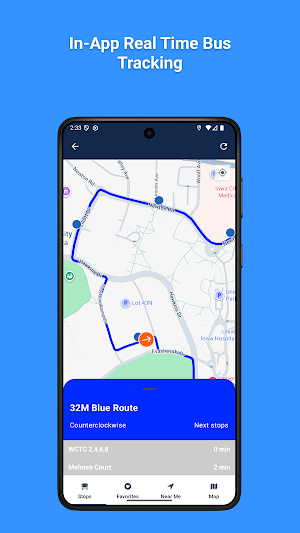 UIowa Bus Screenshot 1