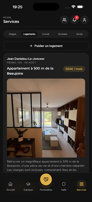 Pearl App - BDE Icam Nantes Screenshot 3