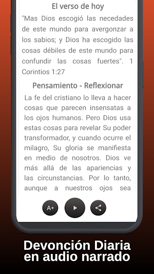 Santa Biblia con Devocional Screenshot 3