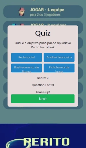 PERITO LUCRATIVO Quiz Screenshot 3
