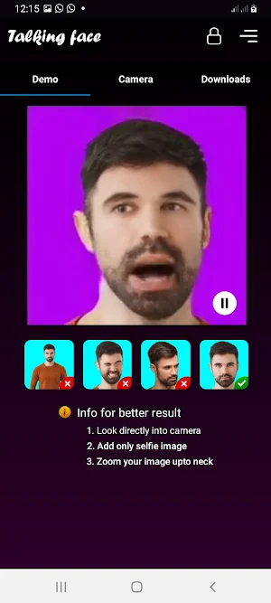 AI Face Dance Animator Screenshot 1