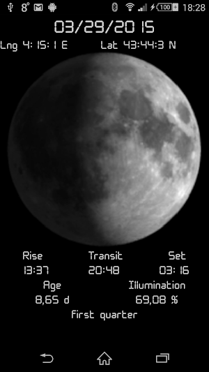 Astronomy Tools - Polar Align. Screenshot 2