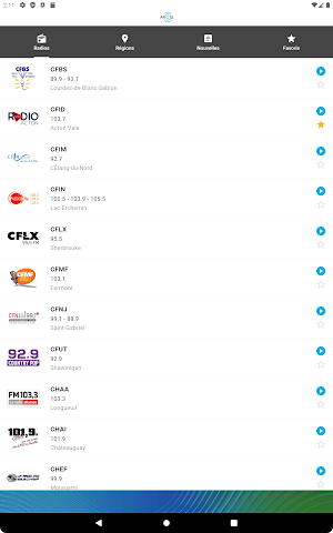 Radios communautaires Québec Screenshot 3