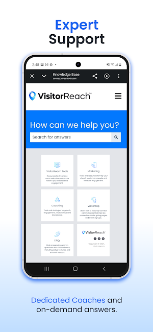 Visitor Reach App Screenshot 3