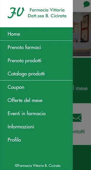 Farmacia Vittoria Cicirata Screenshot 3