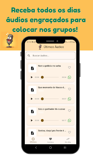 Áudios Zap Screenshot 0