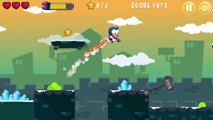 Penguin Gun Adventure 3D Game Screenshot 2