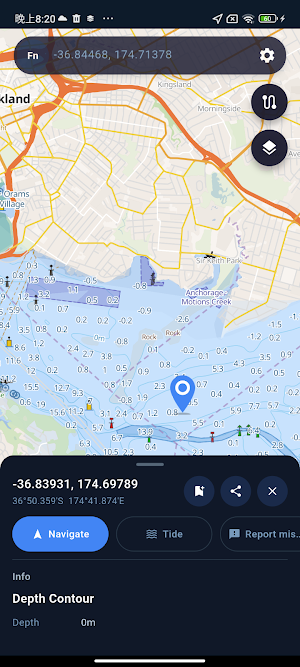 Sea Chart Screenshot 0