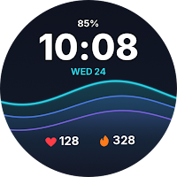 Activity Wave Watch Face