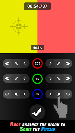 Challenging Visual Perception Puzzle : RGBquick Screenshot 1