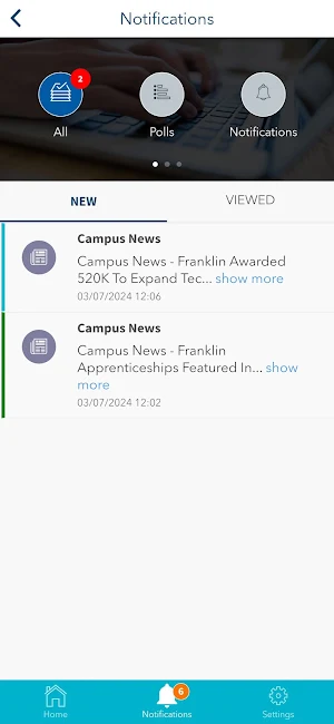 Franklin Skills Tracker Screenshot 2