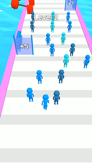 Color Crowd Stack Run Screenshot 1