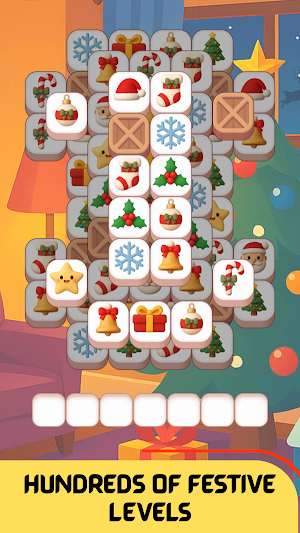 Christmas Mahjong Tile Match Screenshot 3