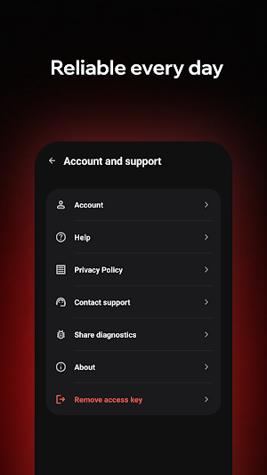 RedVPN Screenshot 2
