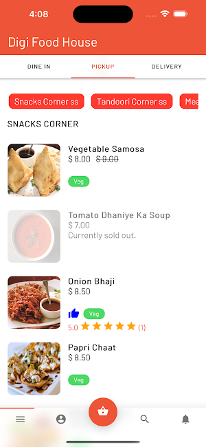 Digi Food House Screenshot 1