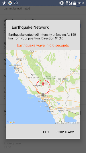 🚨 Earthquake Network - Realtime alerts Screenshot 1
